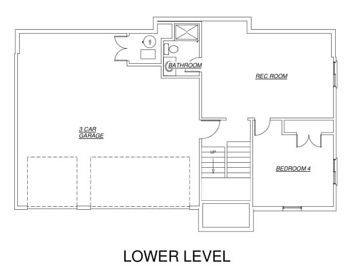 Jackson Floor Plan Lower Level