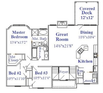 Dreams and Design Building Hefeweizen floor plan main floor